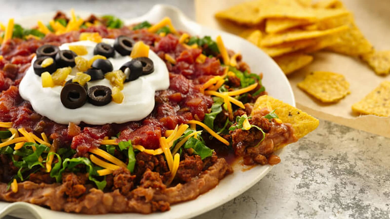 Layered Bean Dip